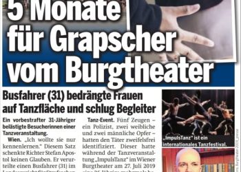 Sexuelle Belästigung, Nötigung, Körperverletzung, gefährliche Drohung – 5 Monate bedingt