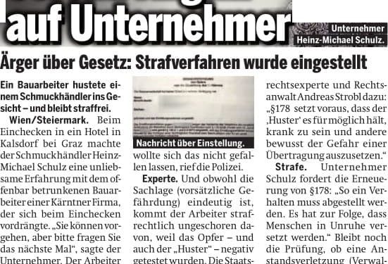 Corona: Anhusten strafbar? Адвокат lawyer Odvjetnik Advokat avocat avukat 弁護士 փաստաբան адвокат δικηγόρος ügyvéd юрист právník ทนายความ abogado odvetnik avvocato محامي وکیل وکالت