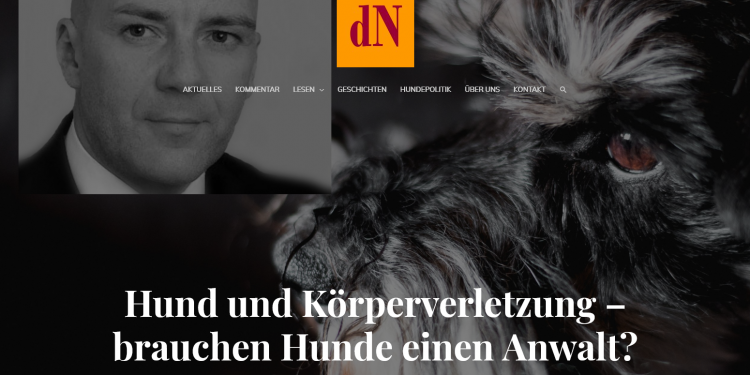 2021-08-19 DOG-NEWS HUnd und Körperverletzung Mag. Andreas Strobl Rechtsanwalt Verteidiger in Strafsachen