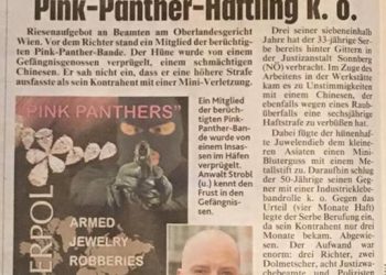 © Kronenzeitung - Rechtsanwalt Mag. Andreas Strobl Verteidiger in Strafsachen Raub Luxusuhr Juwelen