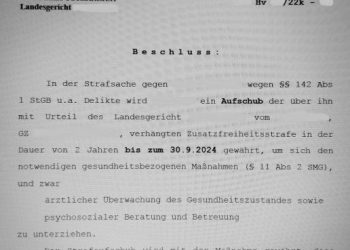 © Rechtsanwalt Mag. Andreas Strobl "Therapie statt Strafe"