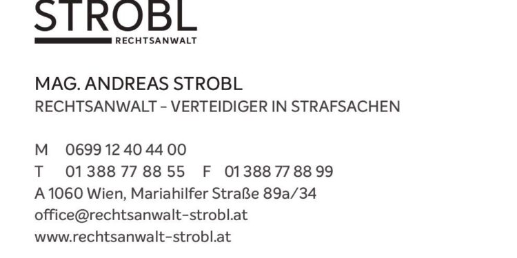 © Rechtsanwalt Mag. Andreas Strobl Strafrecht Wien Niederösterreich Schweigen ist Gold